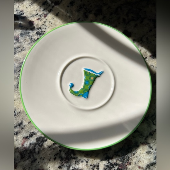 Starbucks Ceramic Mug & Saucer Christmas Collectible Stocking Collection - Picture 8 of 9